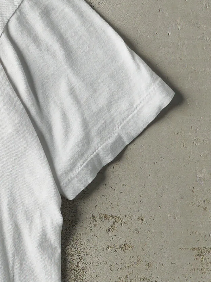 Vintage 90s White San Francisco Single Stitch Tee (M) sold by Rebalance Vintage product image thumbnail 3