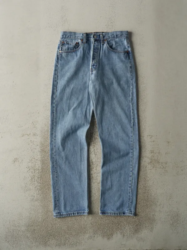 Vintage 90s Light Wash Levi's 501 Jeans (30x31) sold by Rebalance Vintage
