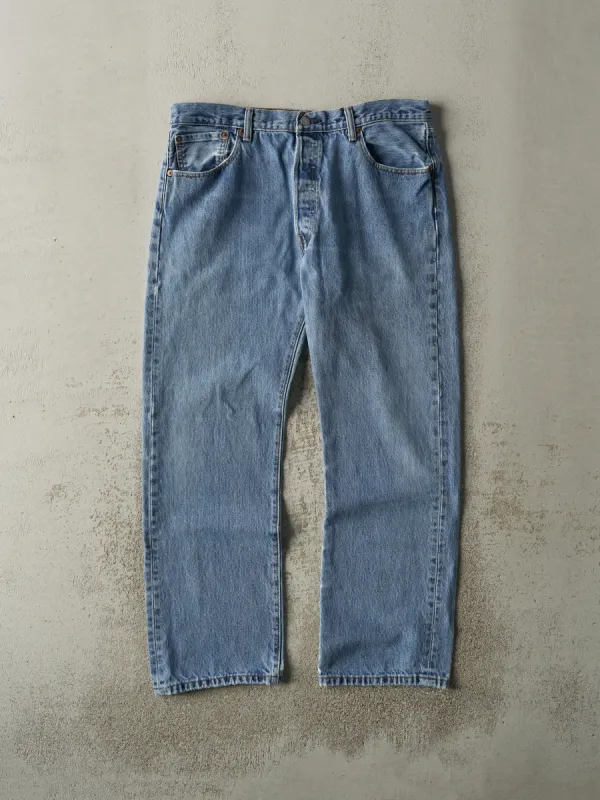 Vintage 90s Light Wash Levi's 501 Jeans (36x29) sold by Rebalance Vintage