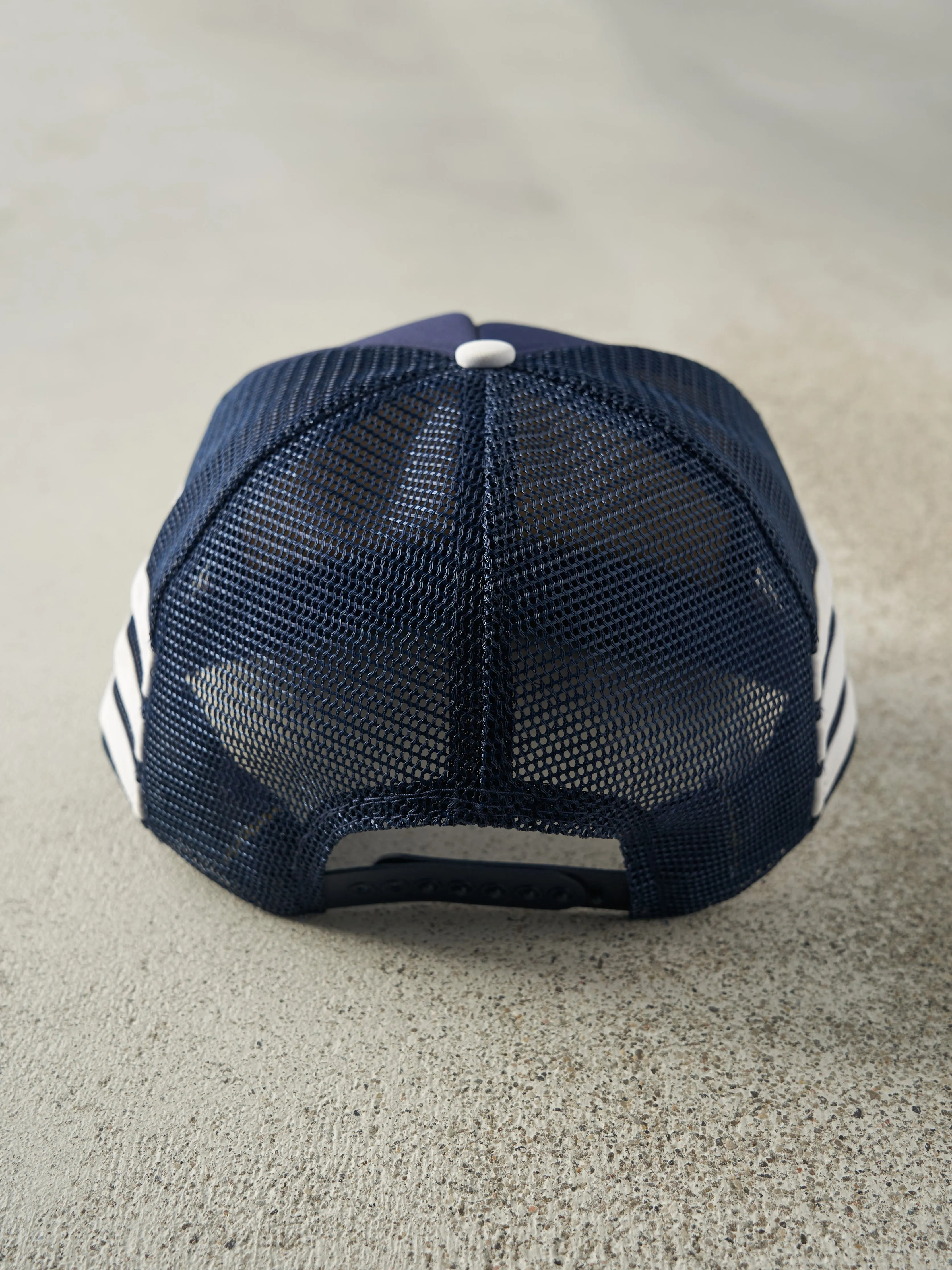 Vintage 88' Navy Blue Maidstone Hockey Foam Trucker Hat sold by Rebalance Vintage product image thumbnail 3