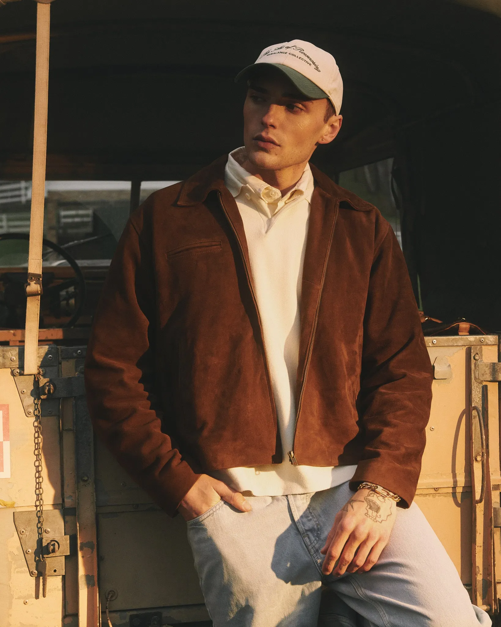 The Art Of Rewearing Hats -Green sold by Rebalance Vintage product image thumbnail 4