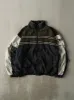 Vintage 90s Black, Green & White Perry Ellis Windbreaker Jacket (L) sold by Rebalance Vintage