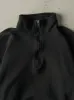 Vintage 90s Black Russell Athletic Quarter Zip Sweater (M) sold by Rebalance Vintage