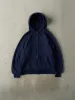 Vintage 90s Navy Blue Thermal Lined Zip Up Hoodie (M) sold by Rebalance Vintage