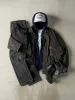 Vintage 90s Navy Blue Thermal Lined Zip Up Hoodie (M) sold by Rebalance Vintage