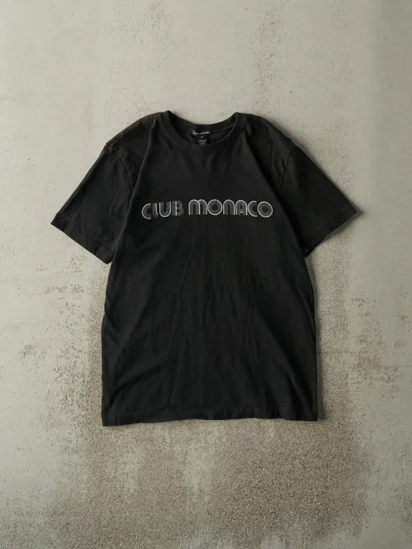 Vintage Y2K Black Club Monaco Tee (S/M) sold by Rebalance Vintage