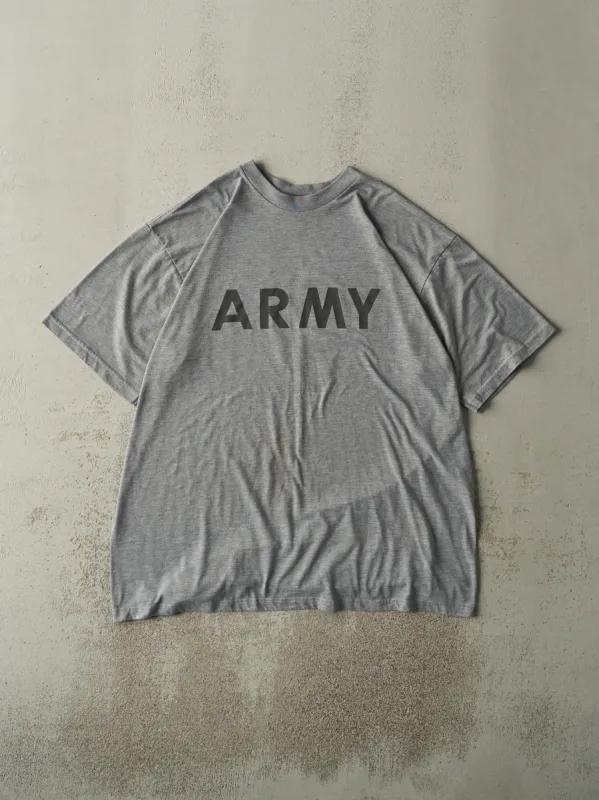 Vintage Y2K Grey US Army Tee (XL/XXL) sold by Rebalance Vintage