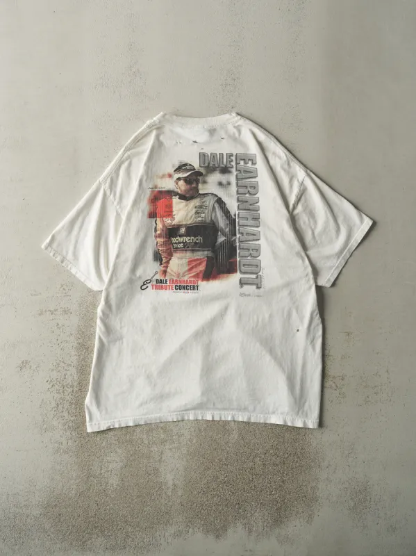 Vintage 03' White Dale Earnhardt Tribute Concert Tee (L/XL) sold by Rebalance Vintage
