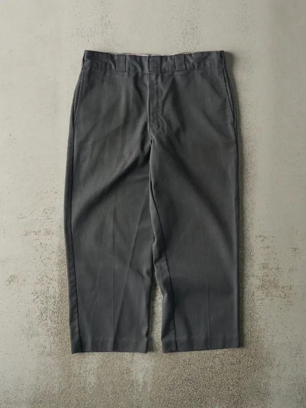 Vintage 90s Grey Dickies 874 Work Pants (35.5x25) sold by Rebalance Vintage
