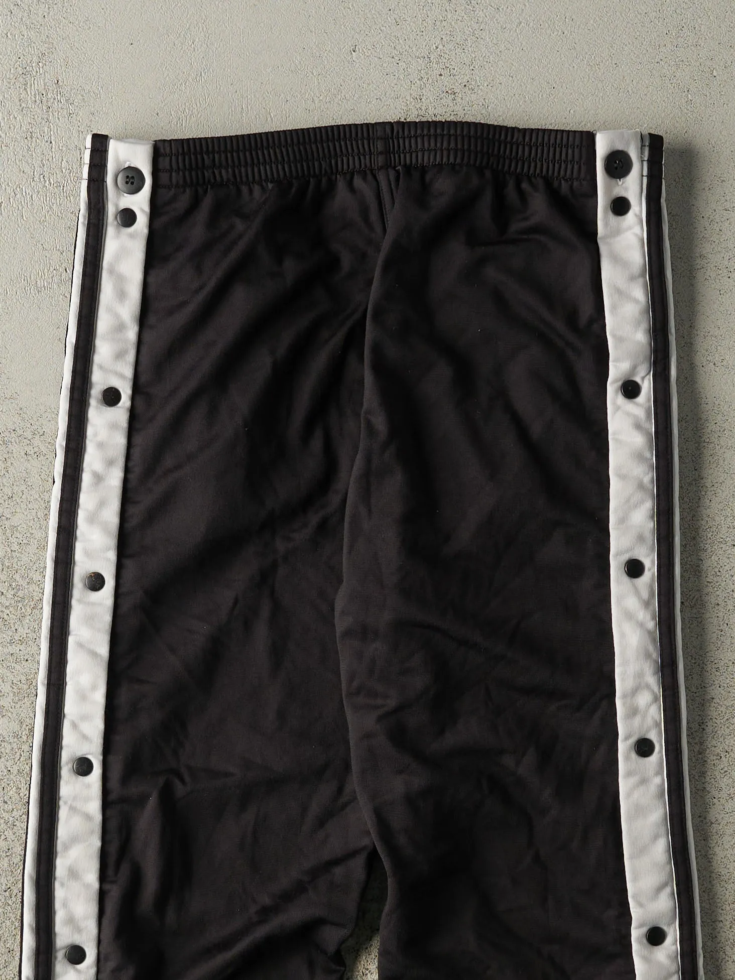 Vintage 90s Black Adidas Snap Off Track Pants (31x27.5) sold by Rebalance Vintage product image thumbnail 4