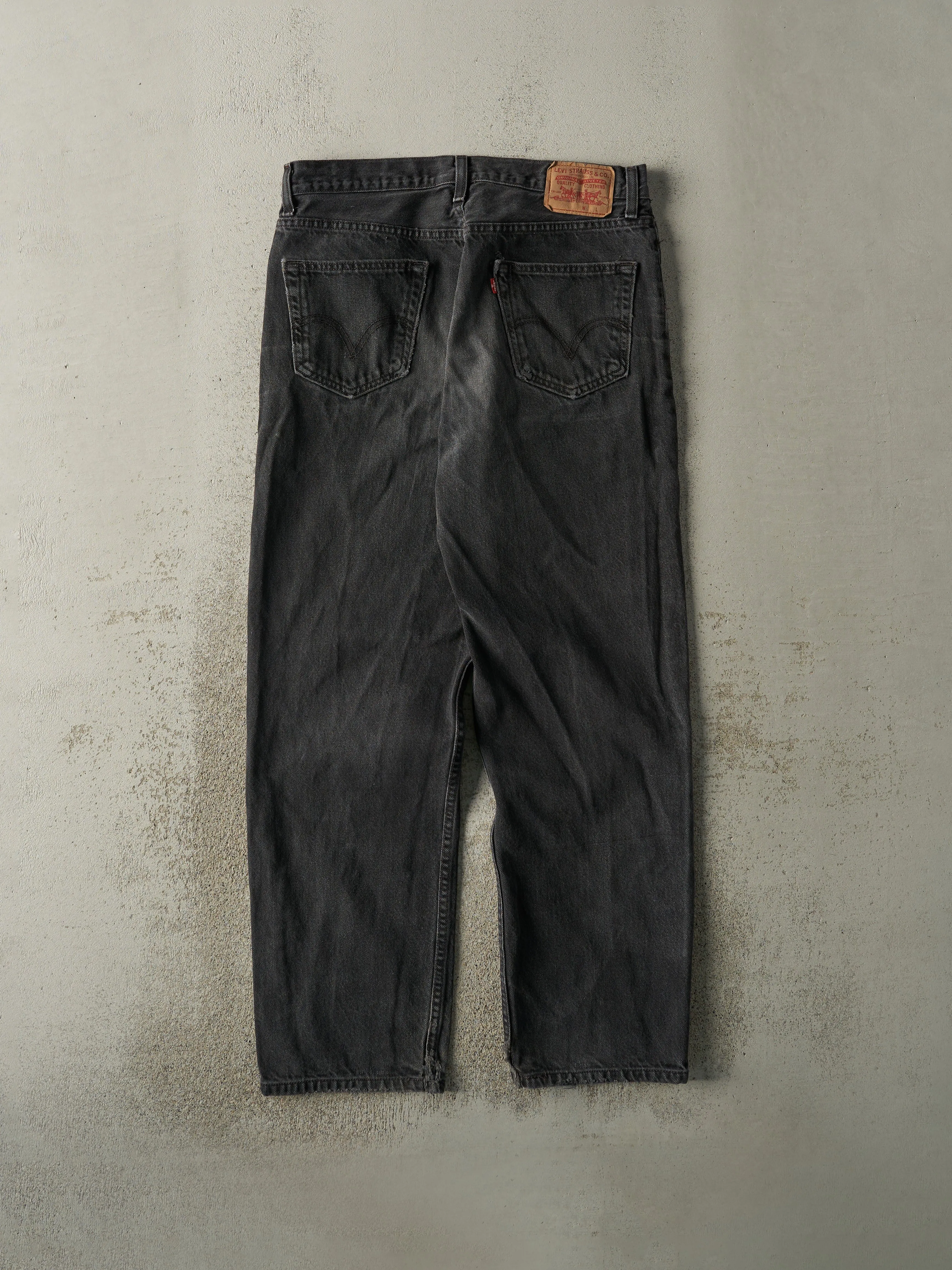 Vintage Y2K Black Levi's Denim Pants (35.5x31) sold by Rebalance Vintage product image thumbnail 3