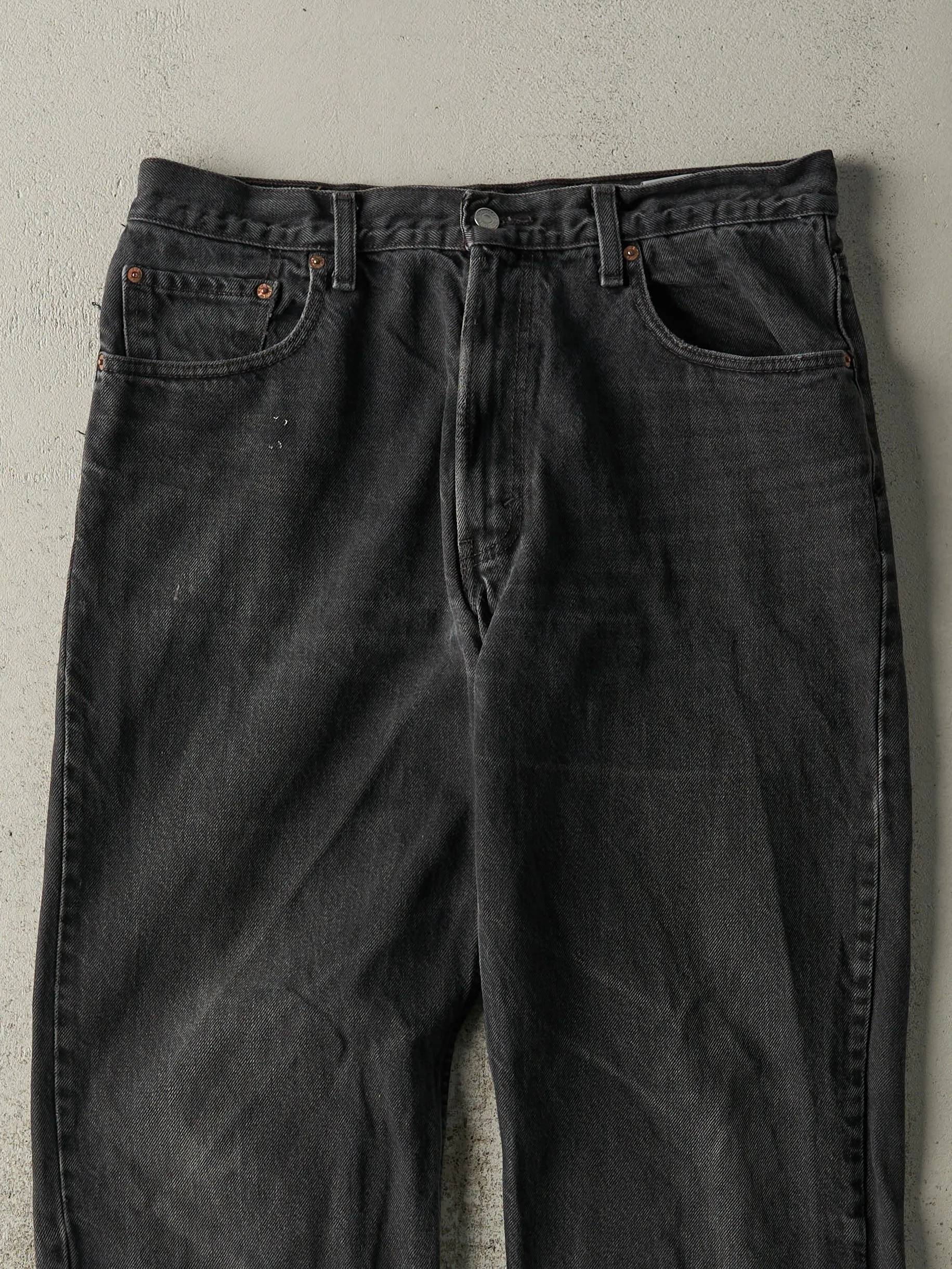 Vintage Y2K Black Levi's Denim Pants (35.5x31) sold by Rebalance Vintage product image thumbnail 4