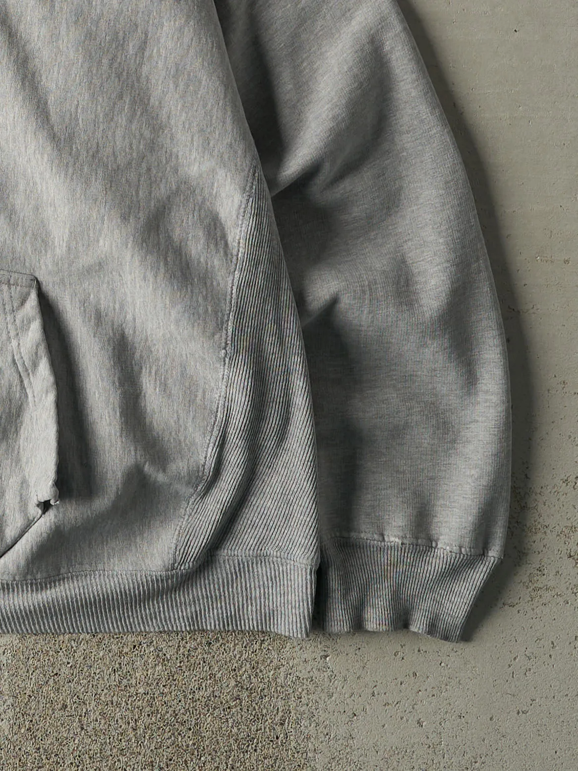 Vintage Y2K Grey North Western University Hoodie (L/XL) sold by Rebalance Vintage product image thumbnail 3
