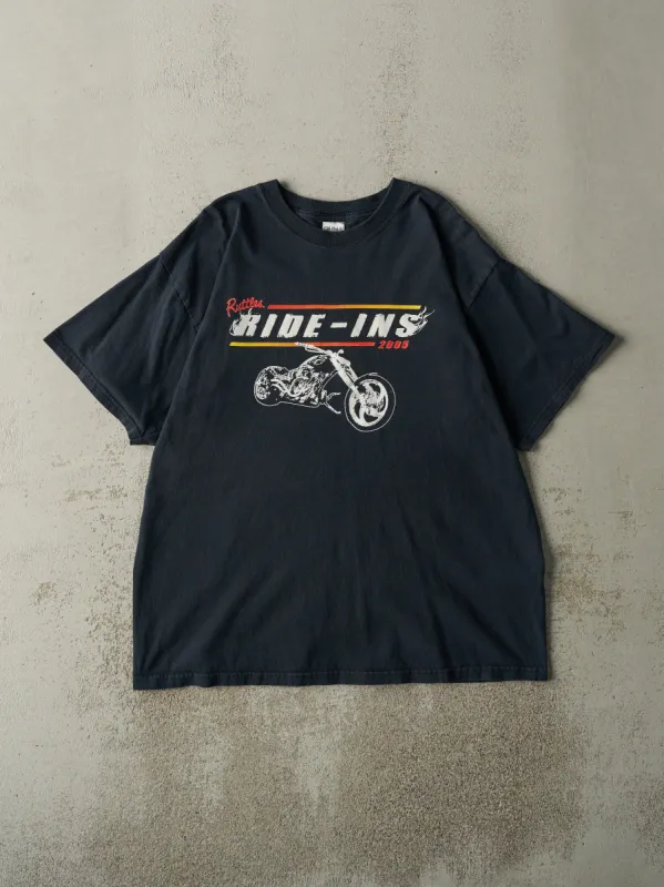 Vintage 05' Black Ruttles Ride-Ins Tee (L) sold by Rebalance Vintage