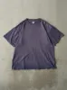Vintage 90s Sun Faded Navy Blank Single Stitch Tee (L) sold by Rebalance Vintage