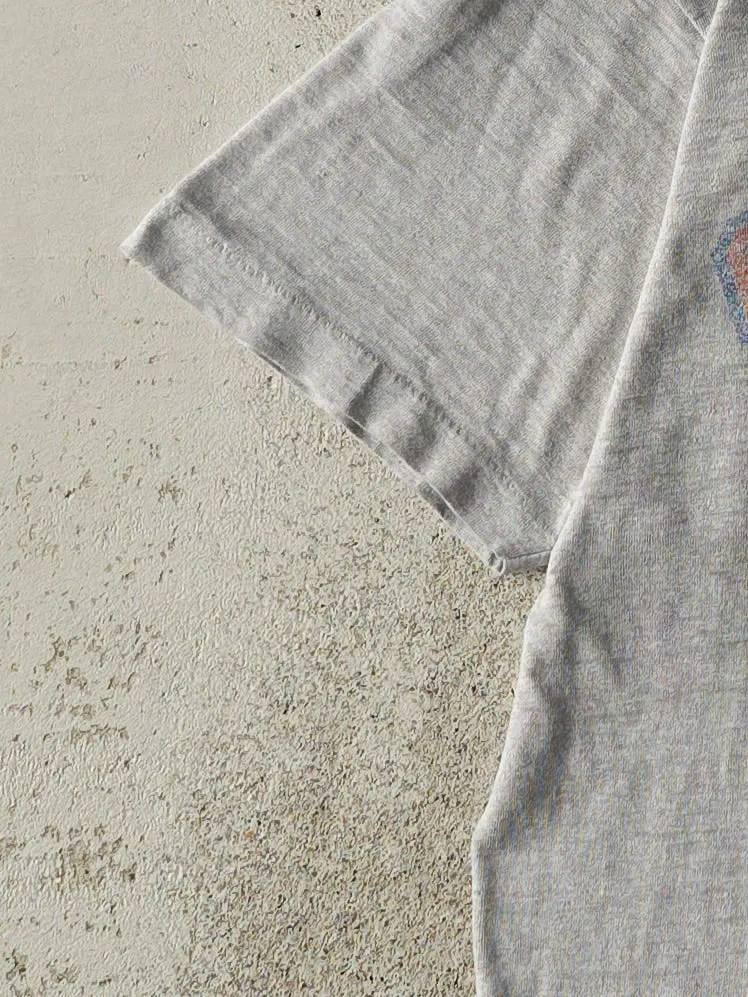 Vintage 80s Grey Chicago Cubs Tee (S) sold by Rebalance Vintage product image thumbnail 3