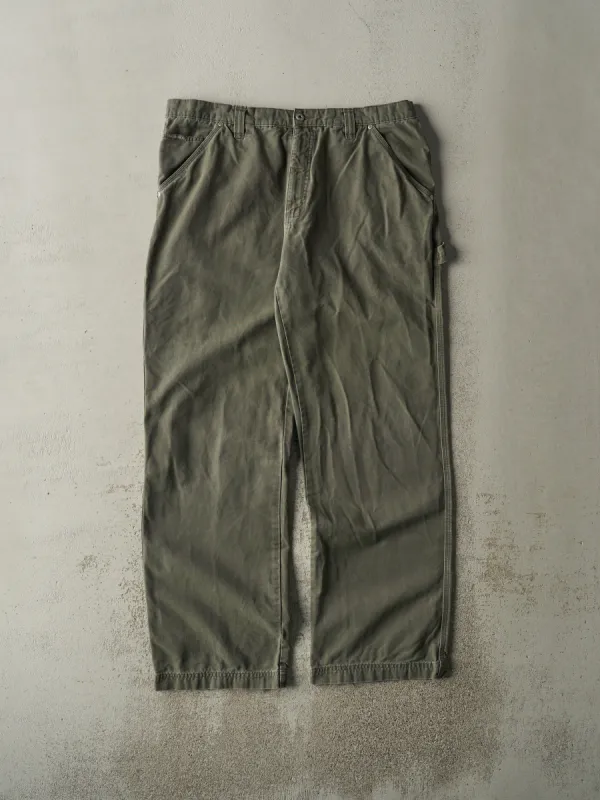 Vintage Y2K Green Columbia Lightweight Carpenter Pants (38x33) sold by Rebalance Vintage