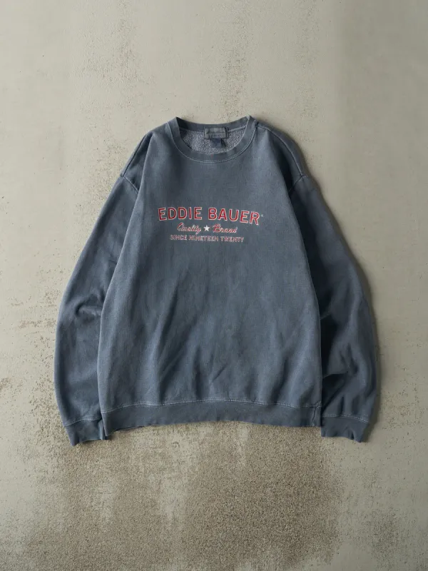 Vintage 90s Washed Navy Eddie Bauer Crewneck (M/L) made by Rebalance Vintage