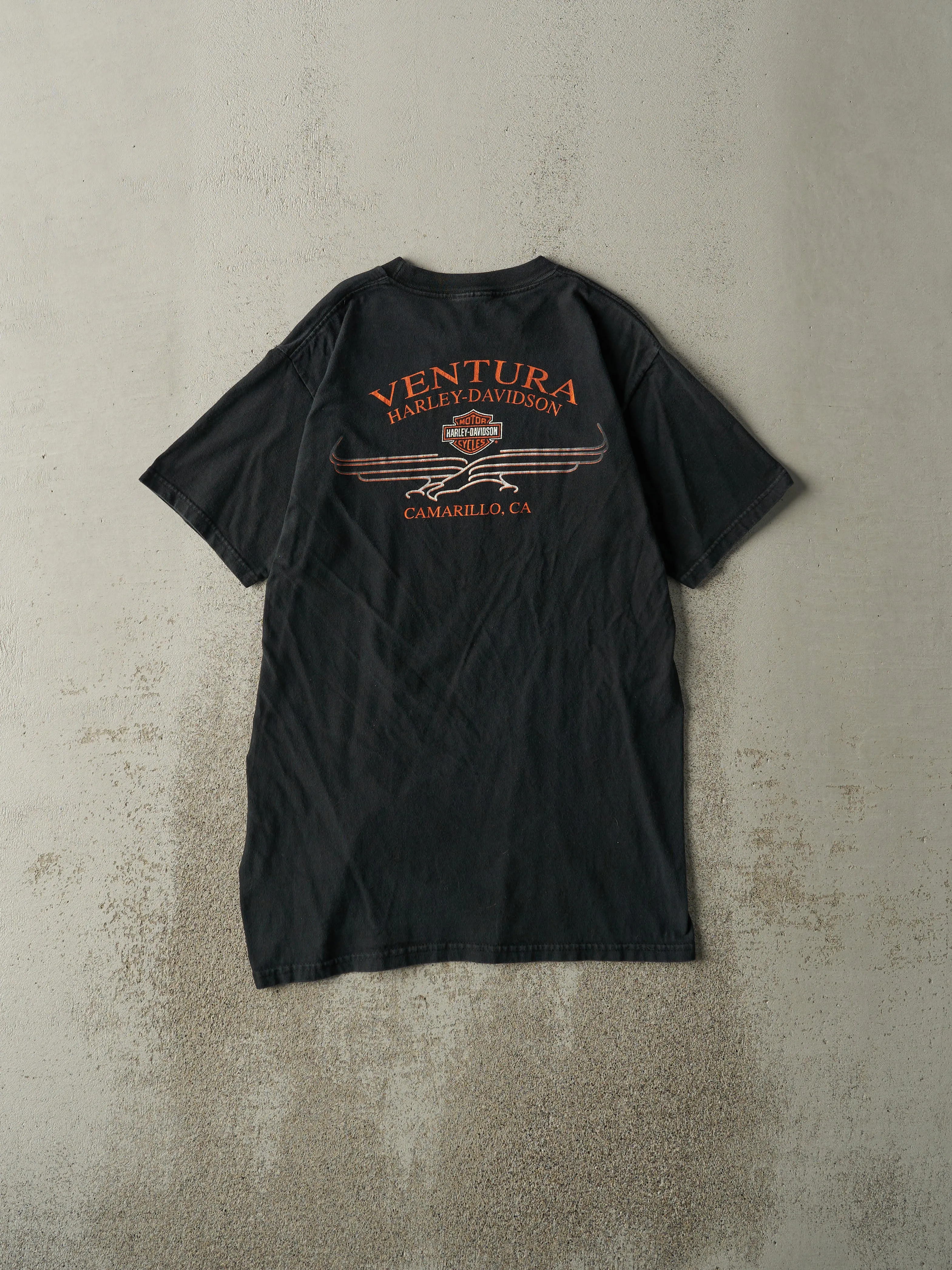 Vintage 03' Black Camarillo CA Harley Davidson Tee (S/M) sold by Rebalance Vintage product image thumbnail 2