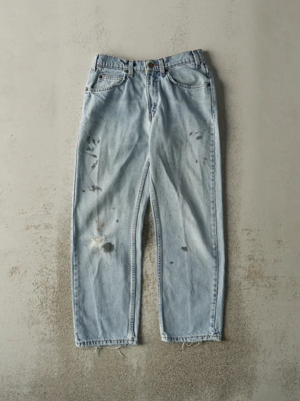 Vintage 90s Light Wash Levi's 562 Orange Tab Jeans (29.5x27) sold by Rebalance Vintage