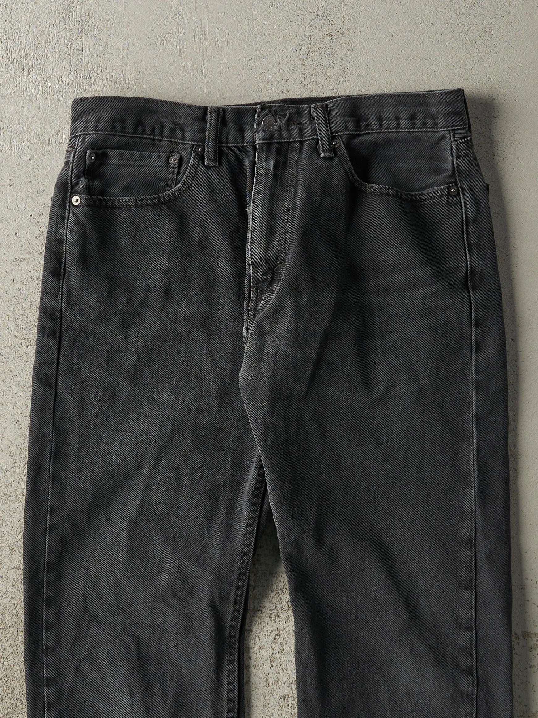 Vintage Y2K Faded Black Levi's 505 Denim Pants (32x28.5) sold by Rebalance Vintage product image thumbnail 4