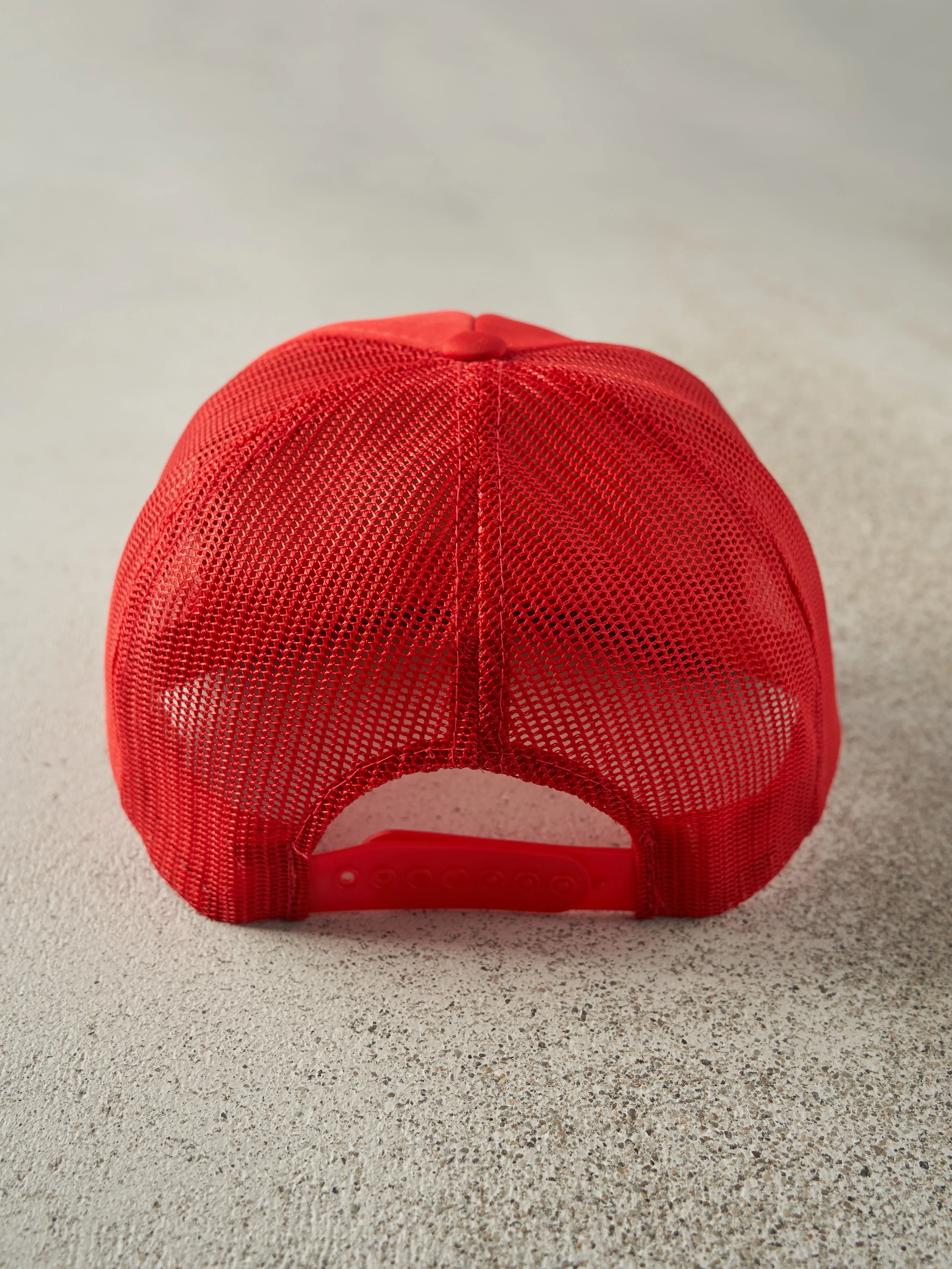 Vintage 80s Red Vicon Foam Trucker Hat sold by Rebalance Vintage product image thumbnail 3