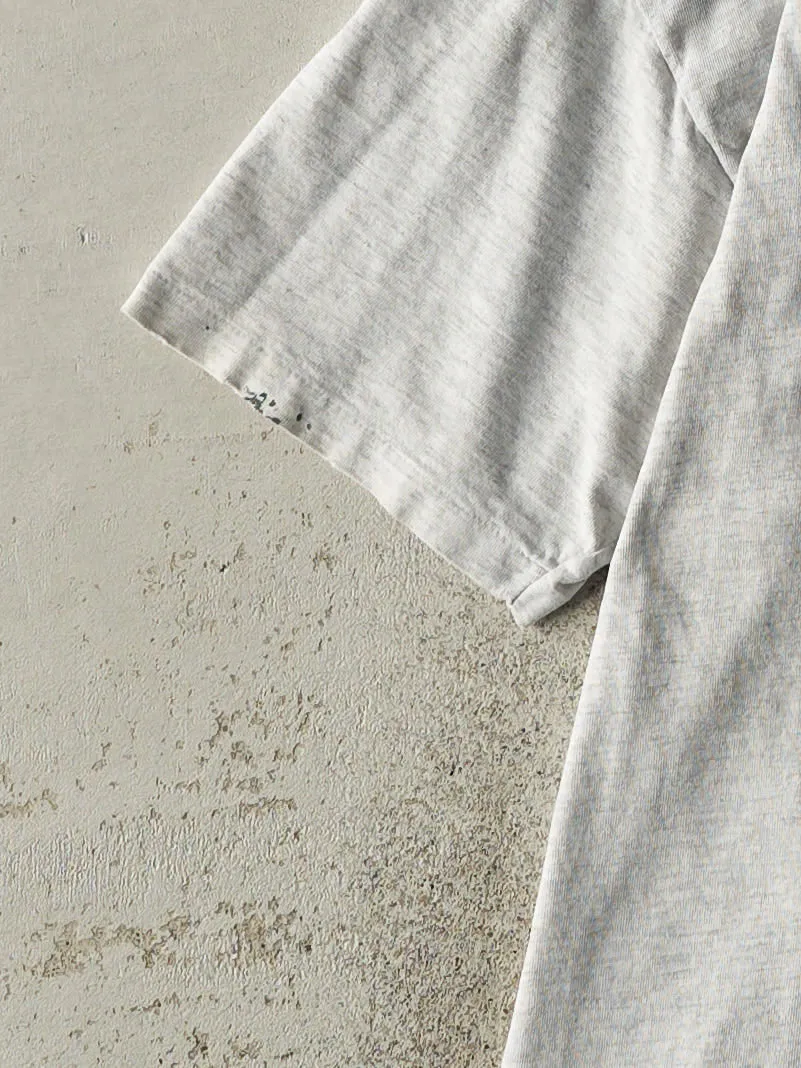 Vintage 90s Heather Grey Seattle Seahawks Single Stitch Tee (L) sold by Rebalance Vintage product image thumbnail 3