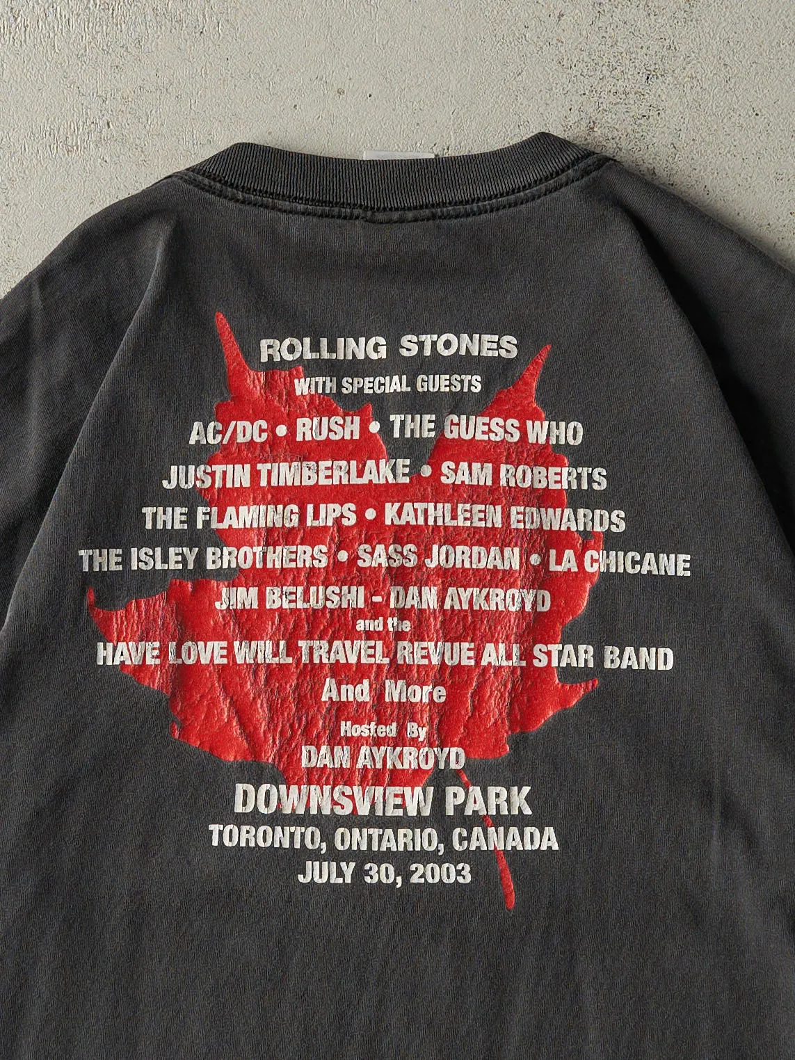 Vintage 03' Faded Black Molson Canadian Rocks Toronto Tee (L) sold by Rebalance Vintage product image thumbnail 4