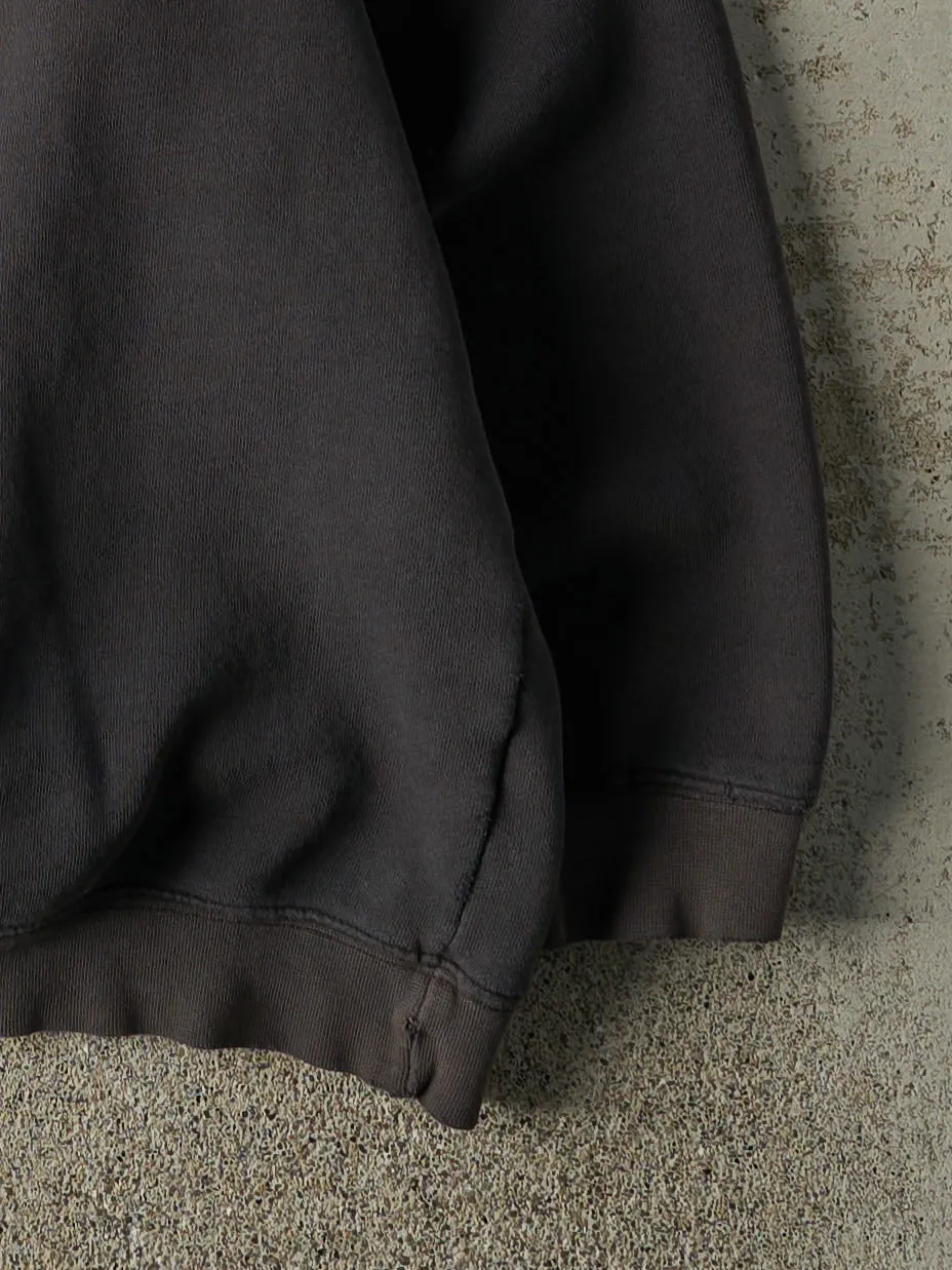 Vintage Y2K Faded Black Blank Crewneck (M) sold by Rebalance Vintage product image thumbnail 3