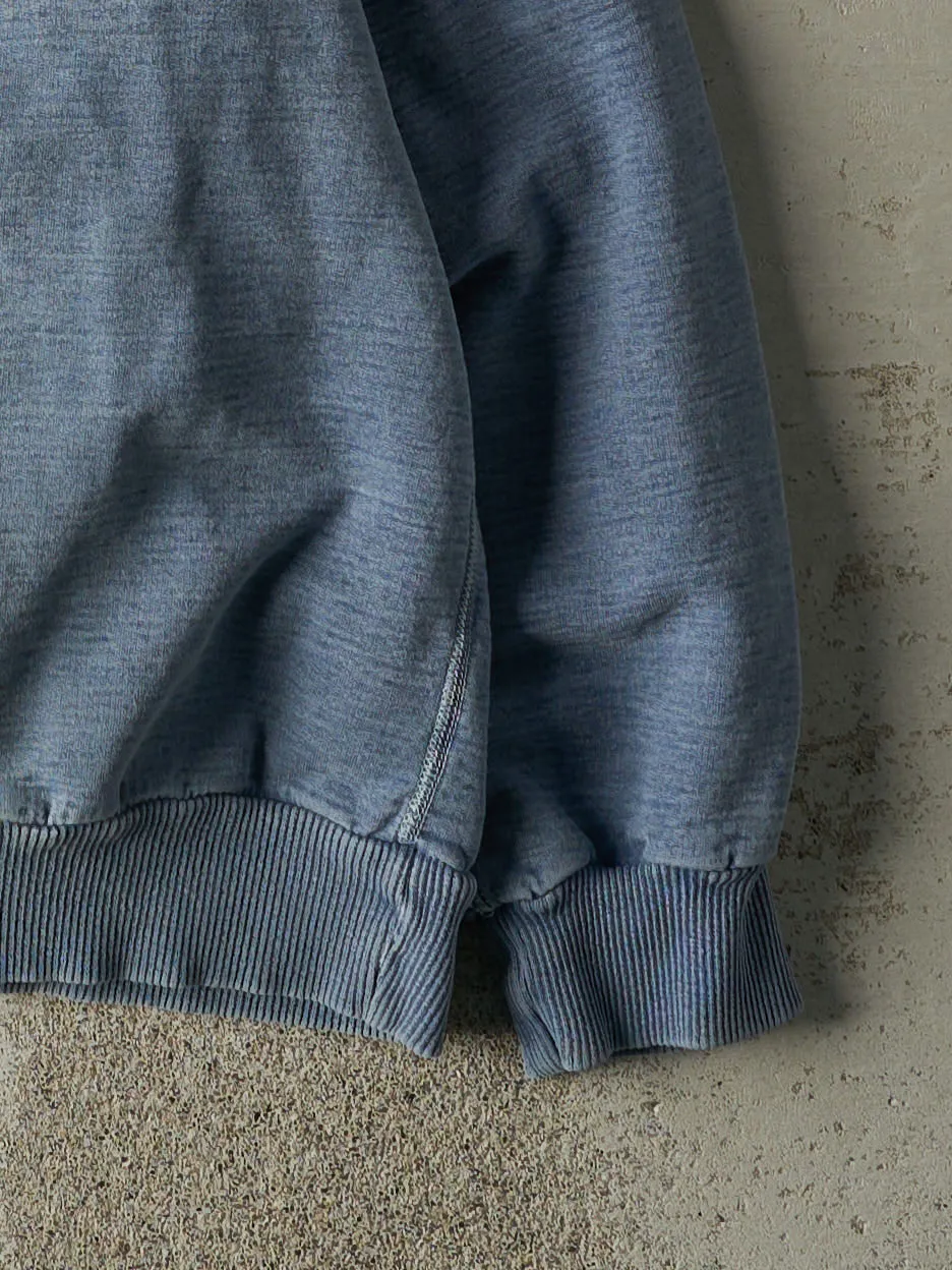 Vintage Y2K Washed Blue Blank Wind River Crewneck (L) sold by Rebalance Vintage product image thumbnail 3