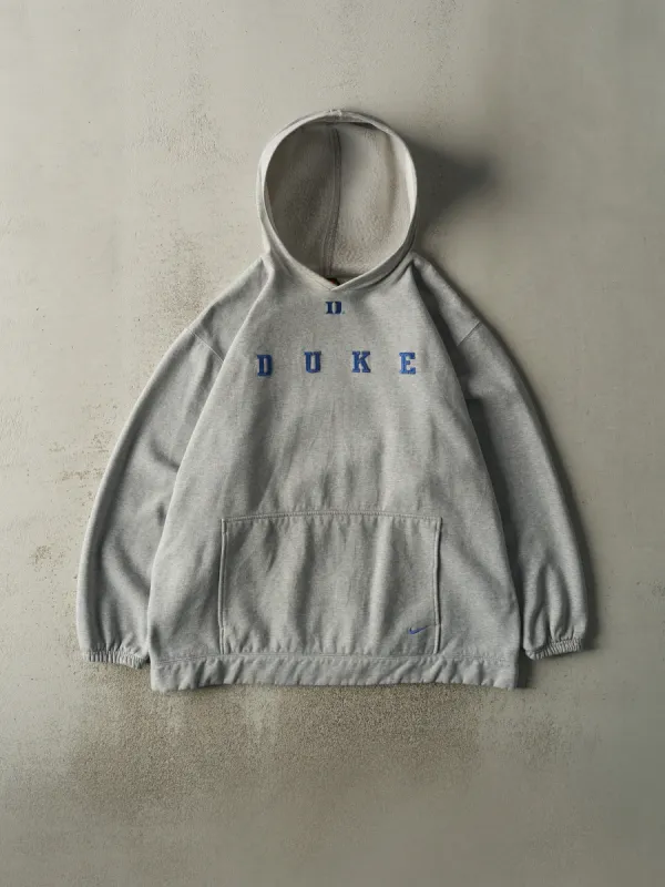 Vintage 90s Grey Nike Embroidered Duke University Hoodie (XL/XXL) sold by Rebalance Vintage