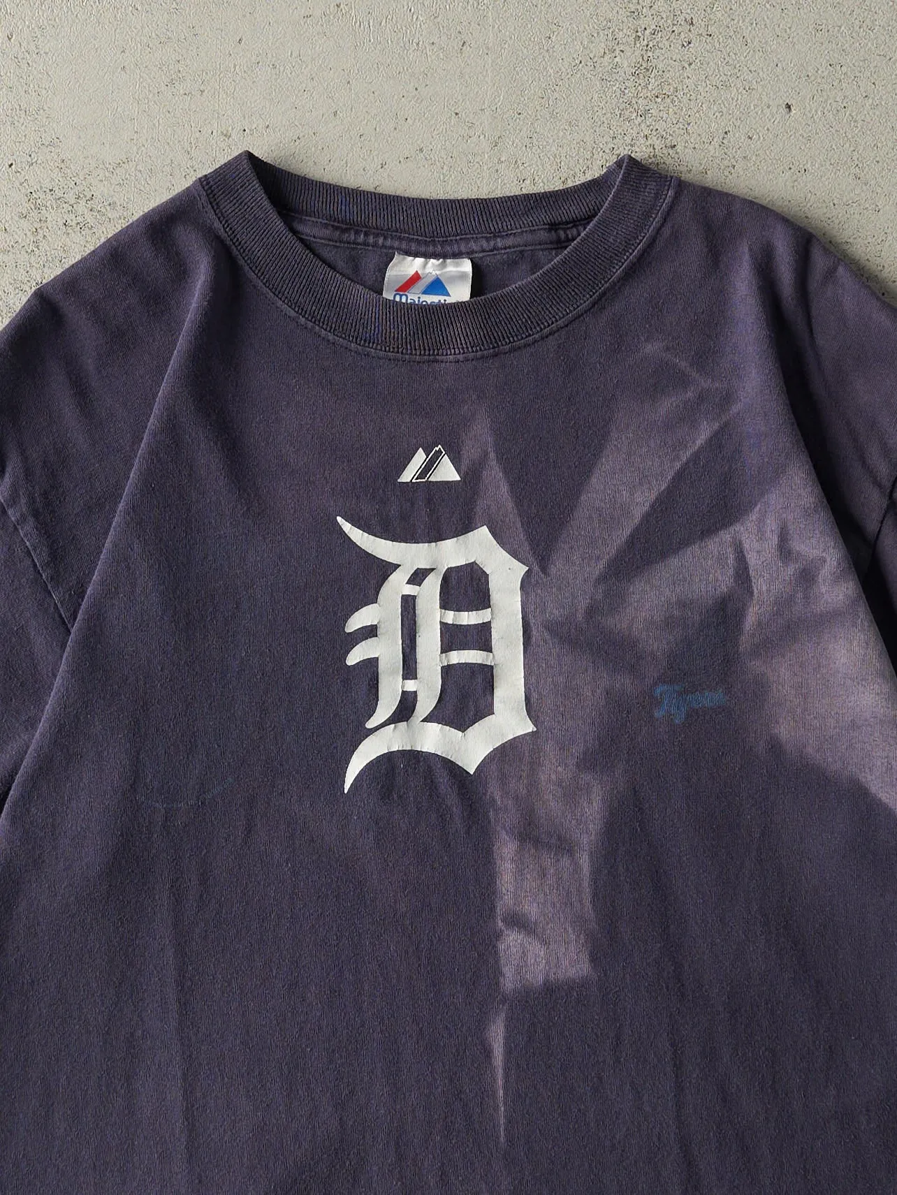 Vintage 07' Navy Blue Detroit Tigers Tee (M) sold by Rebalance Vintage product image thumbnail 2