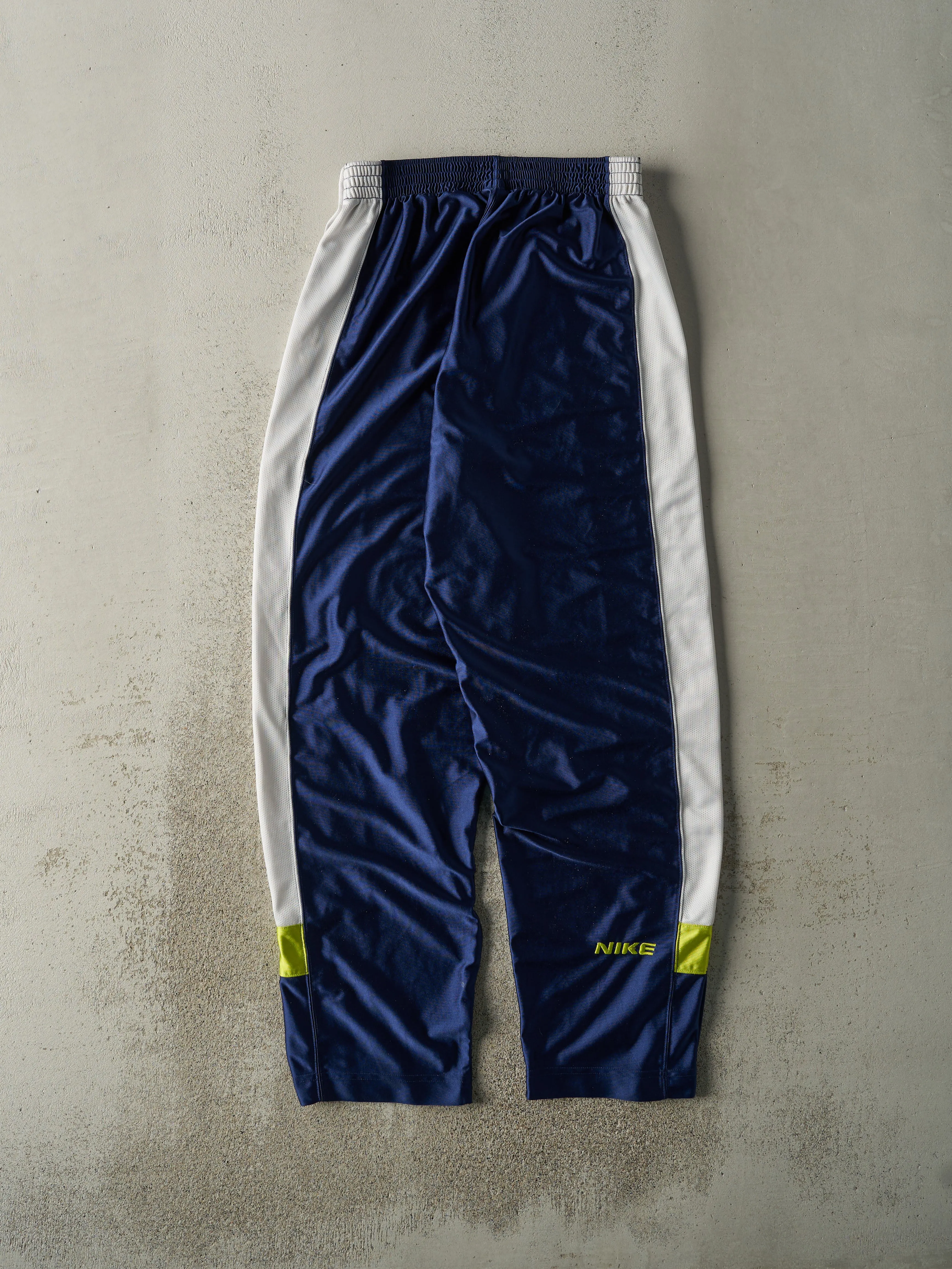 Vintage 90s Navy Blue Nike Tear Away Track Pants (29x34) sold by Rebalance Vintage product image thumbnail 2