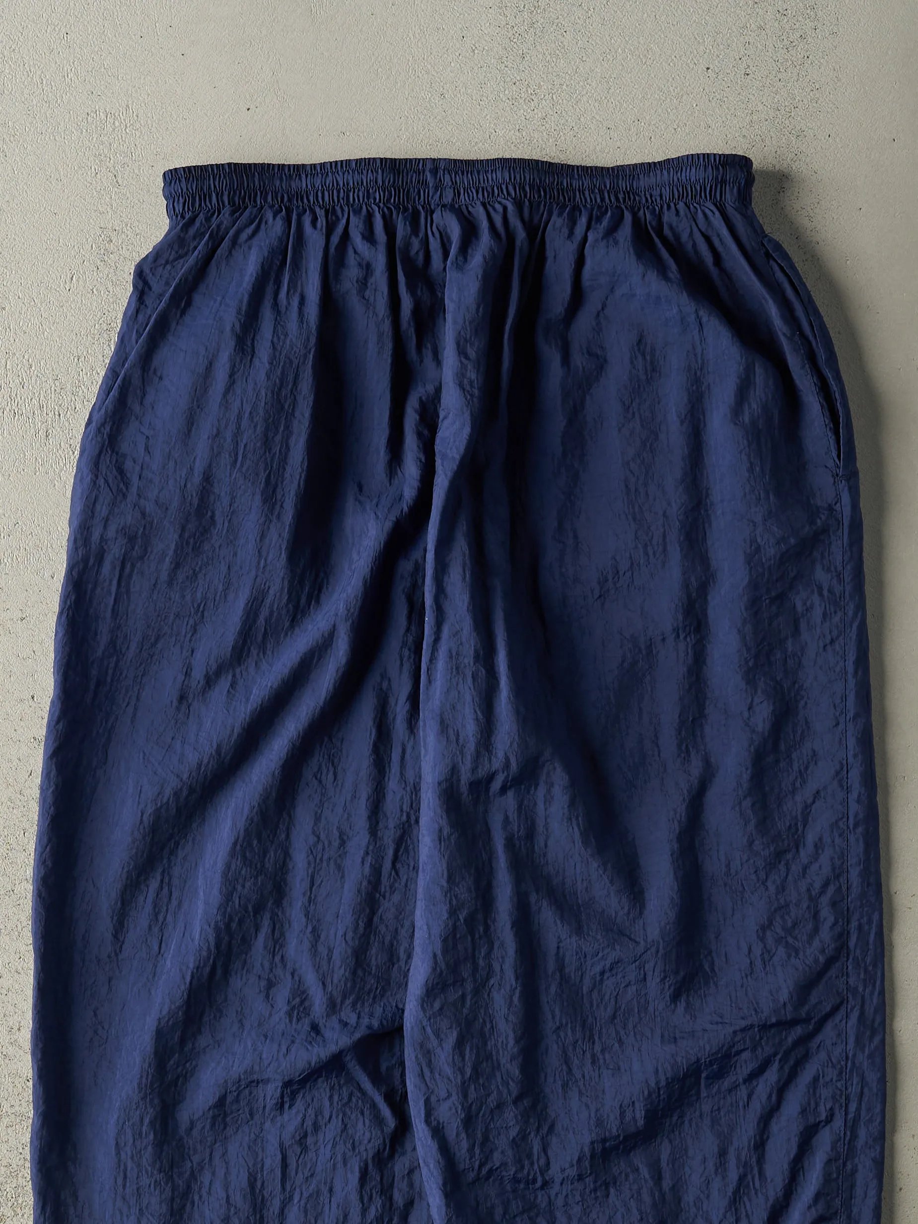 Vintage 90s Navy Blue Nike Windbreaker Pants (31x32.5) sold by Rebalance Vintage product image thumbnail 4