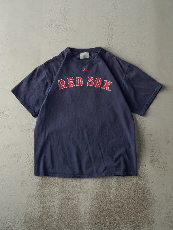 Vintage 08' Navy Blue Boston Red Sox David Ortiz #34 Player Tee (M) sold by Rebalance Vintage