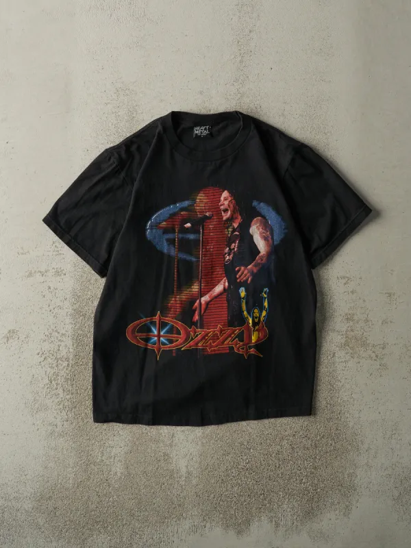 Vintage Y2K Black Ozzy Osbourne Bootleg Tee (M) made by Rebalance Vintage