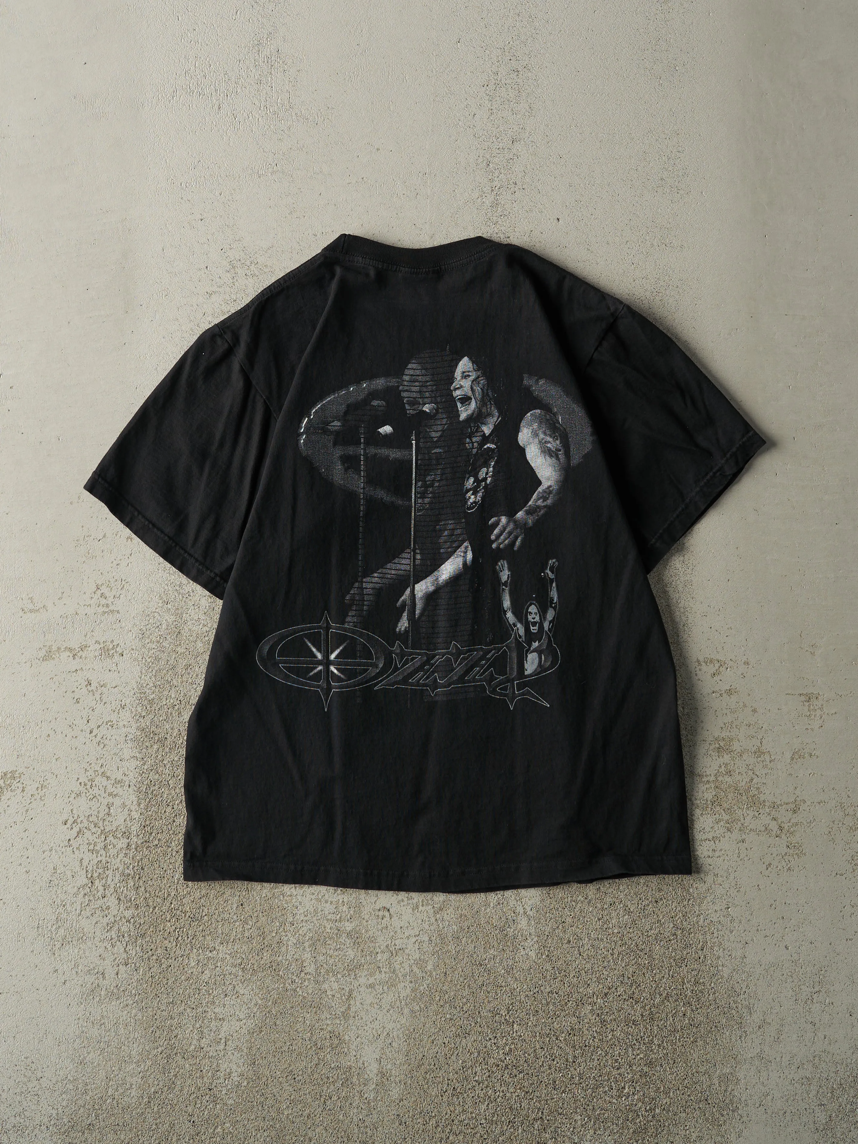 Vintage Y2K Black Ozzy Osbourne Bootleg Tee (M) sold by Rebalance Vintage product image thumbnail 2