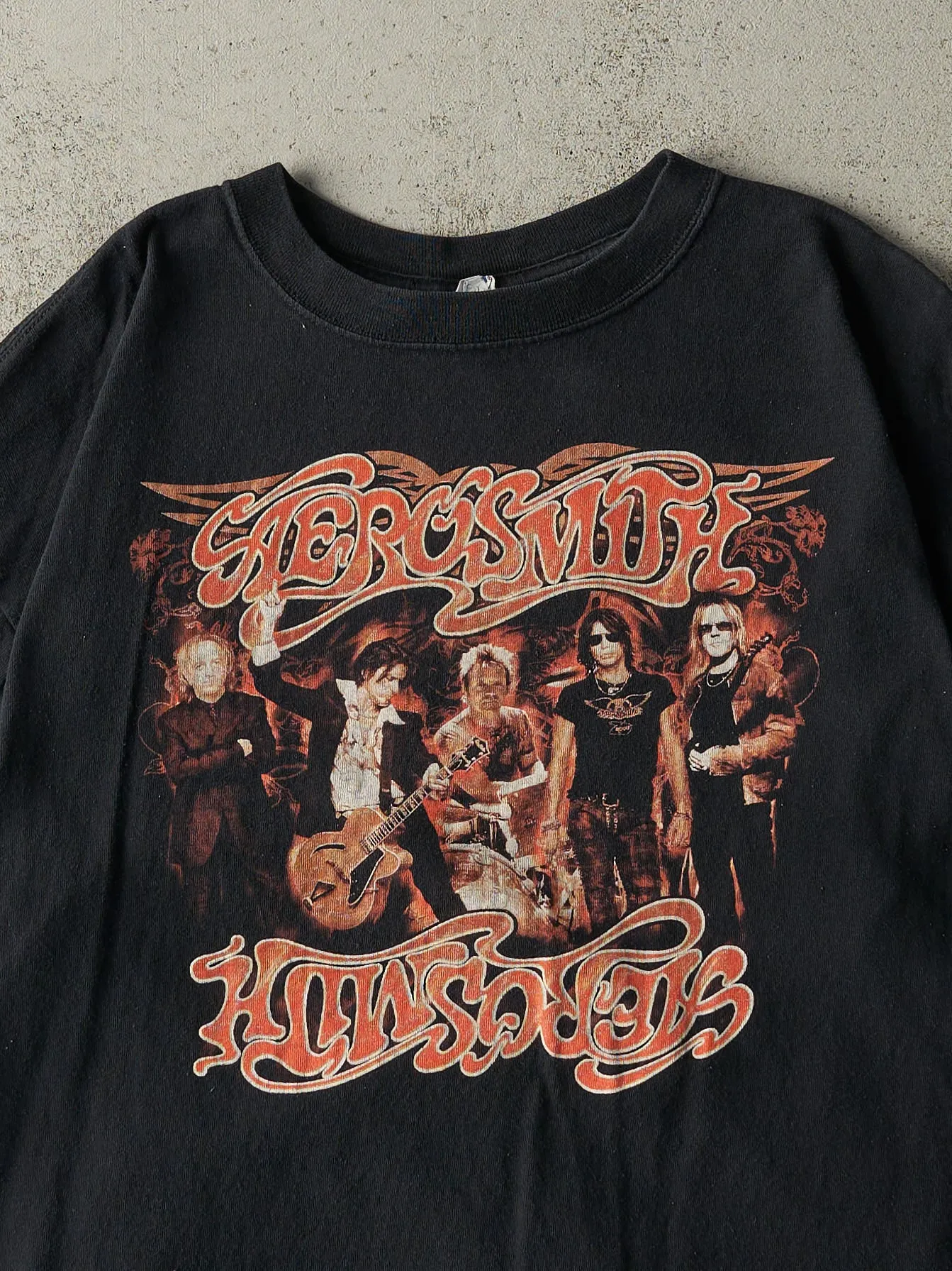 Vintage 07' Black Aerosmith Tour Tee (L) sold by Rebalance Vintage product image thumbnail 3