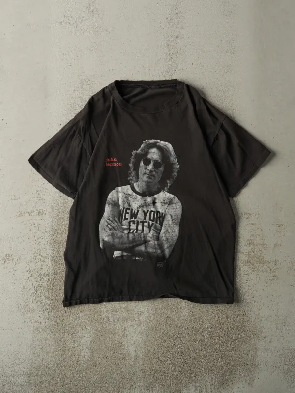 Vintage 91' Black John Lennon Imagine Tee (M) sold by Rebalance Vintage