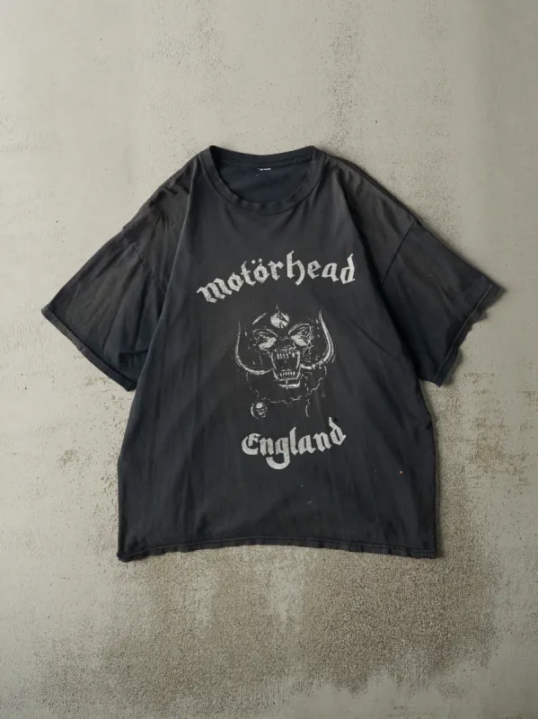 Vintage Y2K Sun Faded Black Motorhead Tee (L) sold by Rebalance Vintage