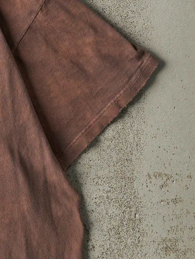 Vintage Y2K Sun Faded Brown Led Zeppelin The Song Remains the Same Tee (M) sold by Rebalance Vintage product image thumbnail 4