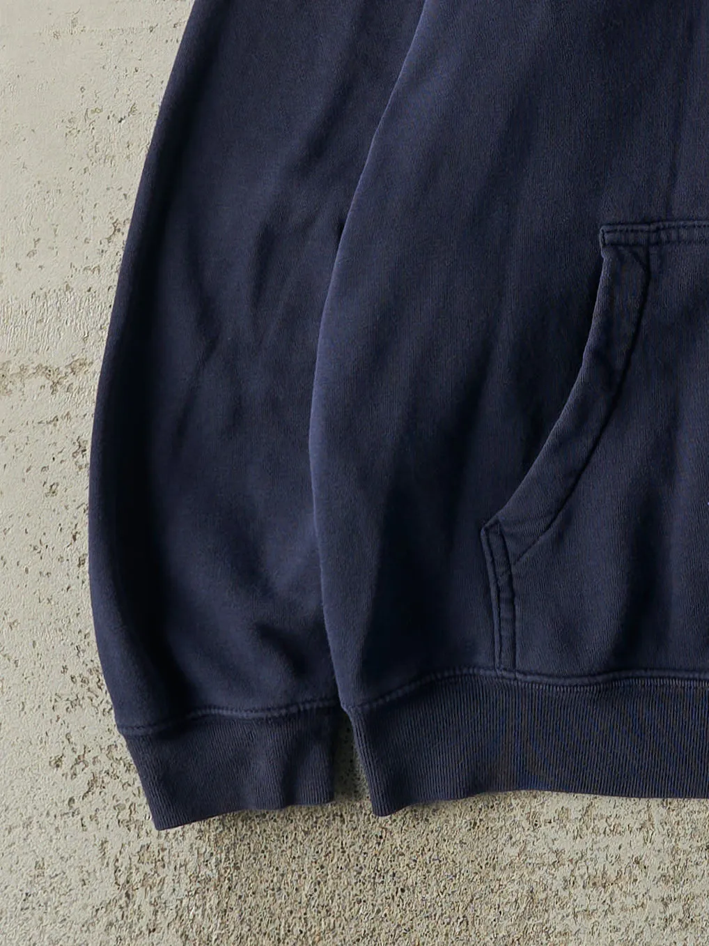 Vintage Y2K Navy Blue Embroidered Gap Hoodie (L/XL) sold by Rebalance Vintage product image thumbnail 3
