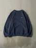 Vintage Y2K Navy Blue Embroidered Nike Crewneck (M/L) sold by Rebalance Vintage