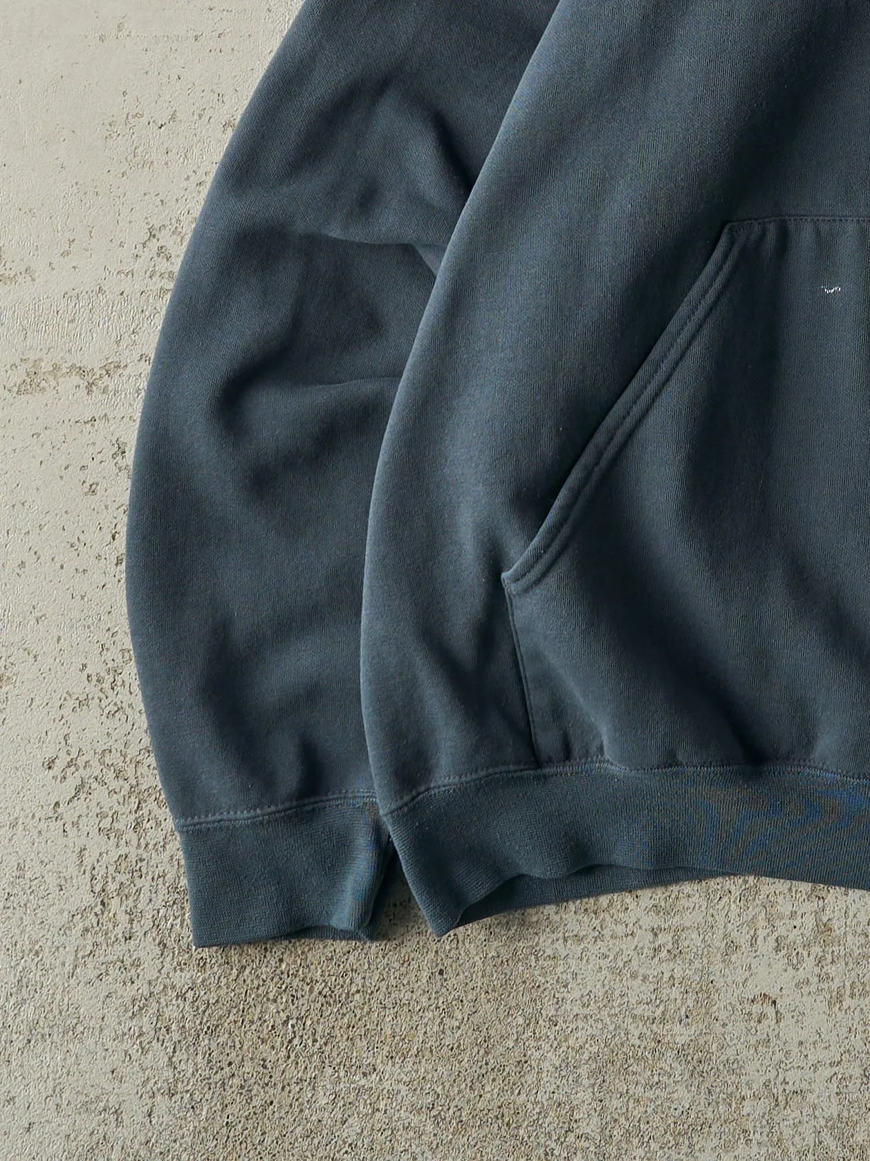 Vintage 90s Blue Embroidered Carhartt Hoodie (XL/XXL) sold by Rebalance Vintage product image thumbnail 3