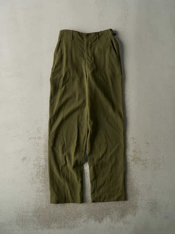 Vintage 80s Green Army Pants (29x34) sold by Rebalance Vintage