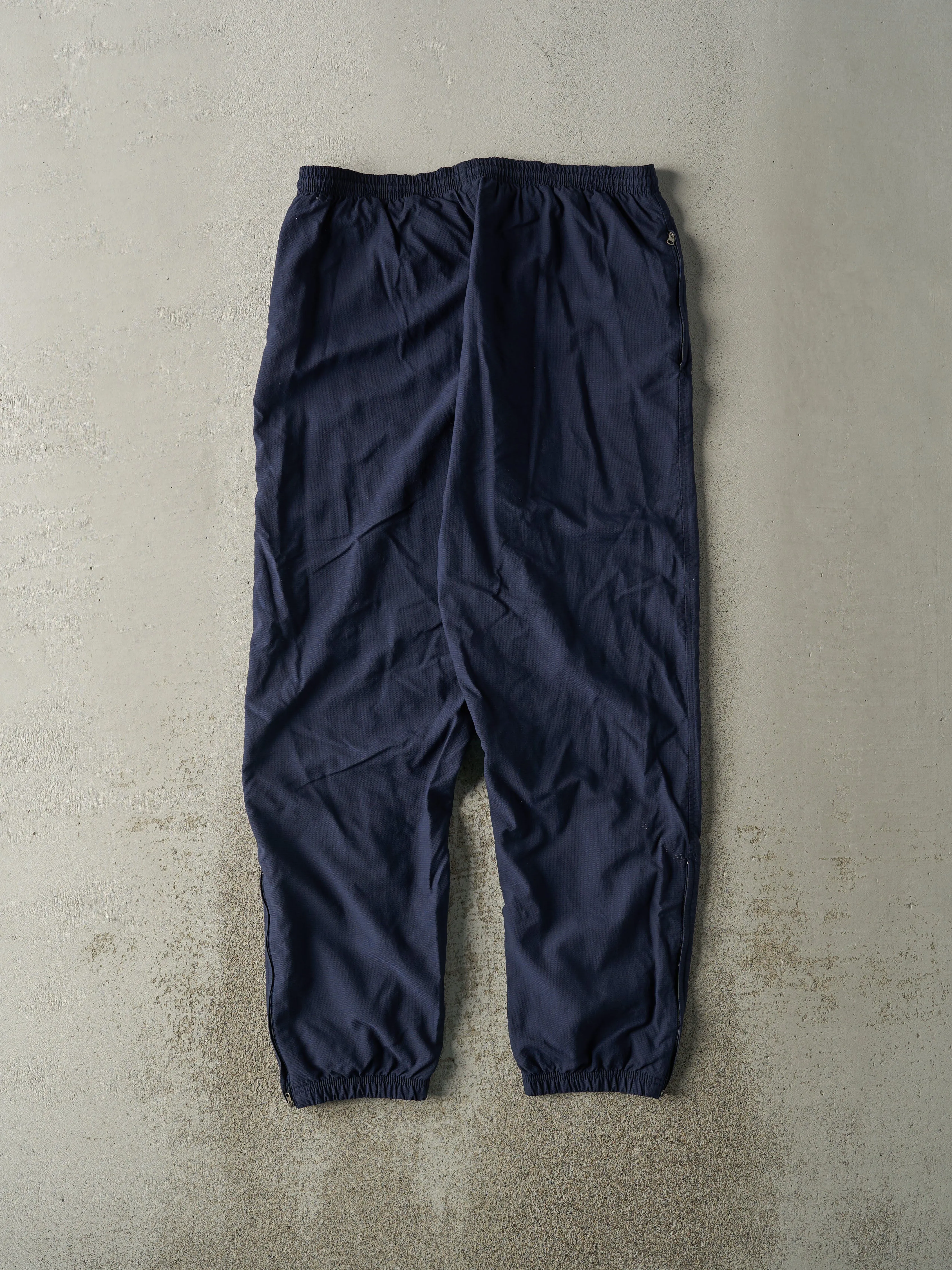 Vintage Y2K Navy Blue Nike Soccer Windbreaker Track Pants (35.5x31.5) sold by Rebalance Vintage product image thumbnail 2