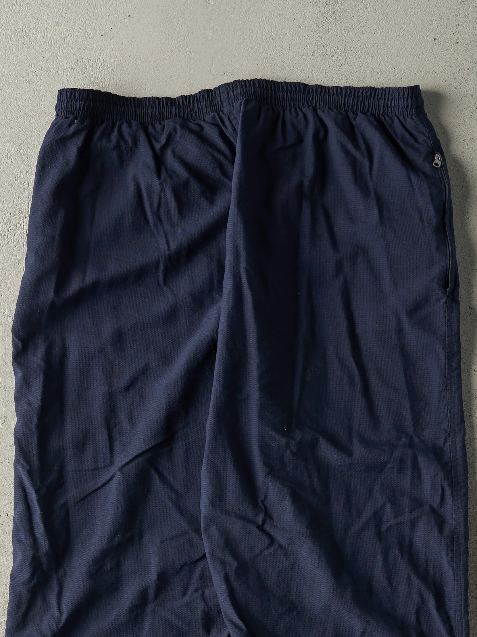 Vintage Y2K Navy Blue Nike Soccer Windbreaker Track Pants (35.5x31.5) sold by Rebalance Vintage product image thumbnail 4