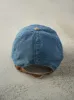 Vintage 90s Denim & Beige Embroidered Two Tone Leather Strap back sold by Rebalance Vintage
