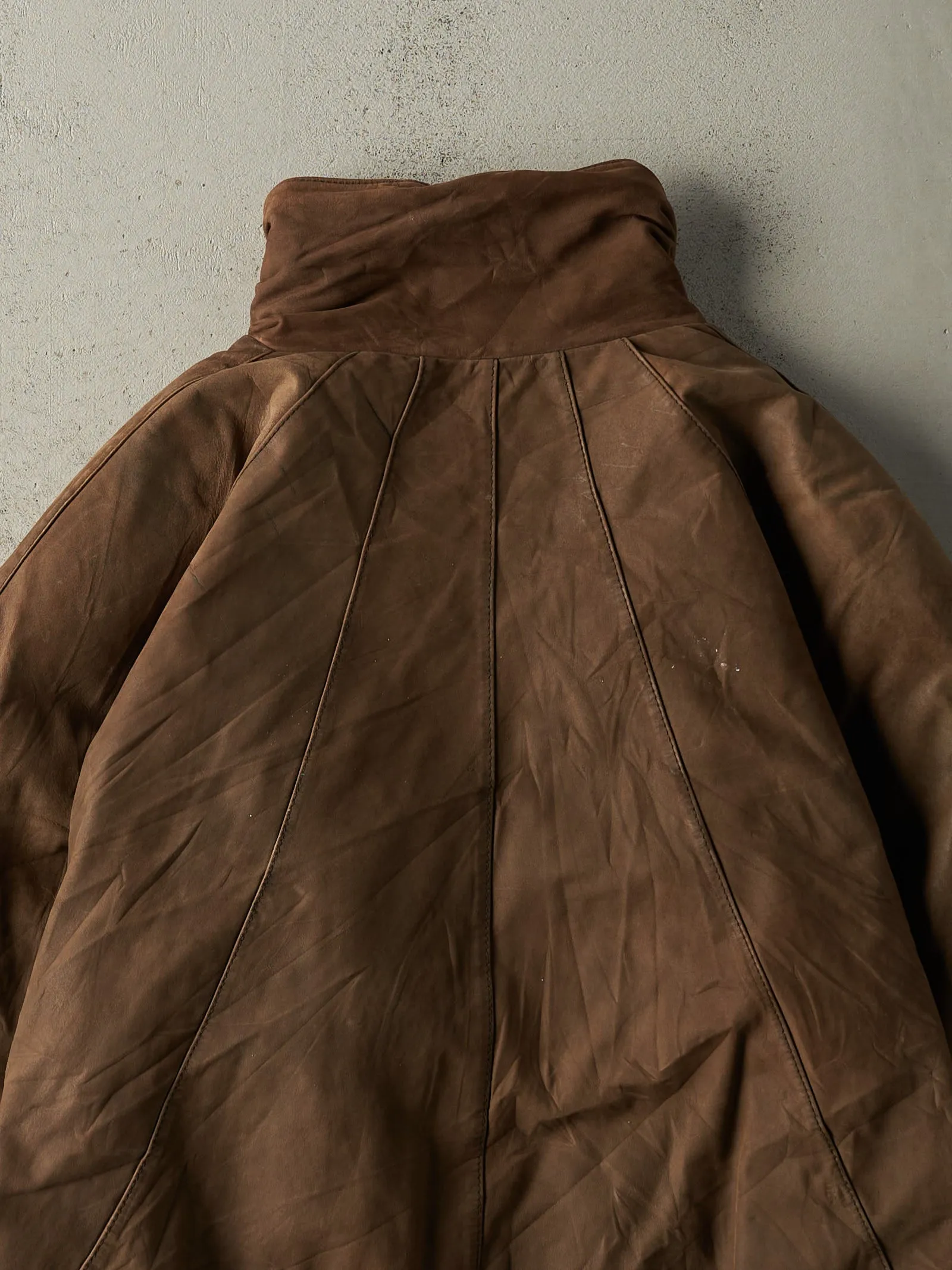 Vintage 90s Brown Massimo Suede Jacket (M/L) sold by Rebalance Vintage product image thumbnail 4