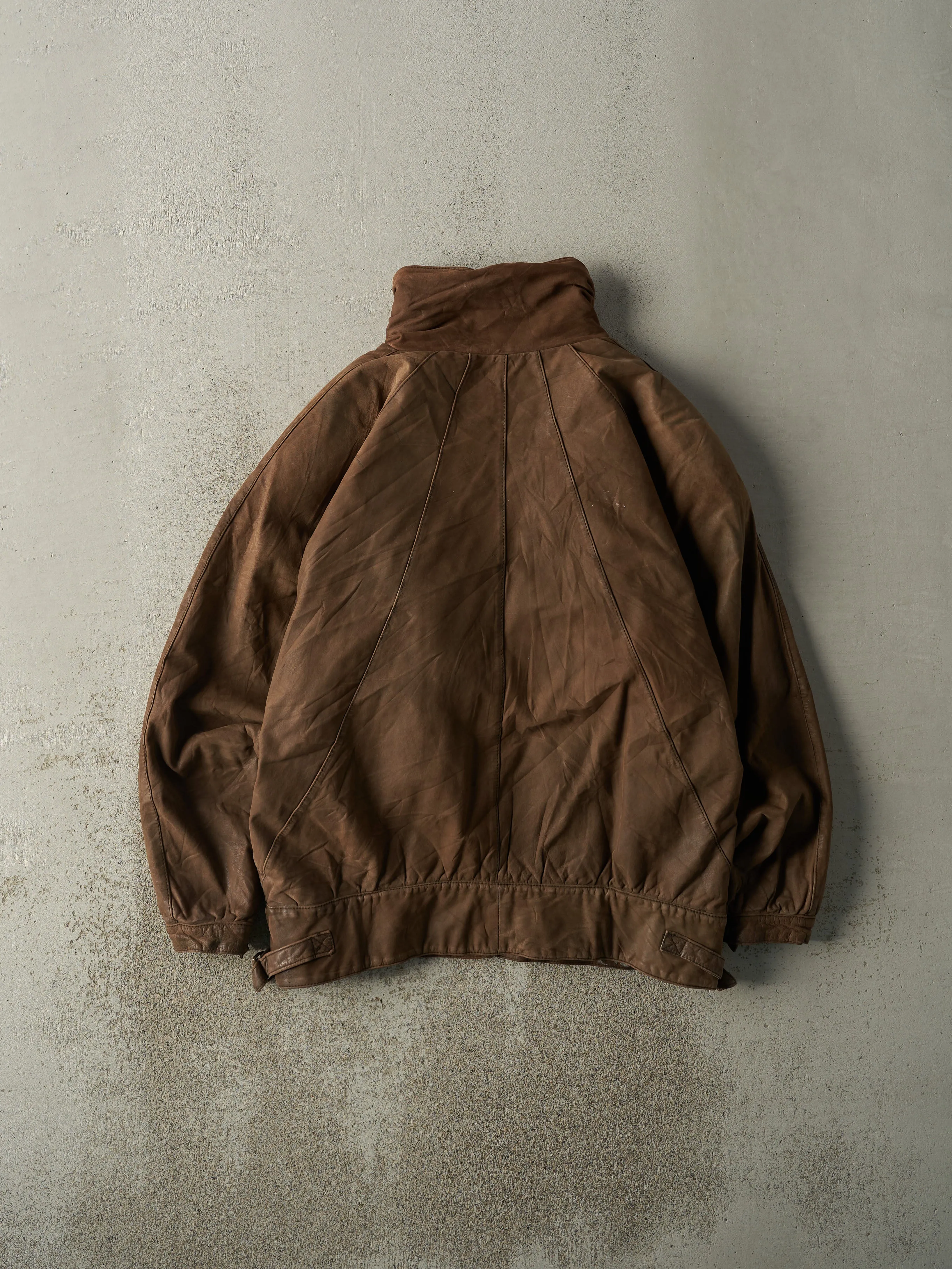 Vintage 90s Brown Massimo Suede Jacket (M/L) sold by Rebalance Vintage product image thumbnail 2